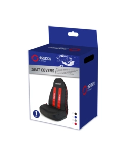 Coprisedile universale per auto sparco, colore rosso